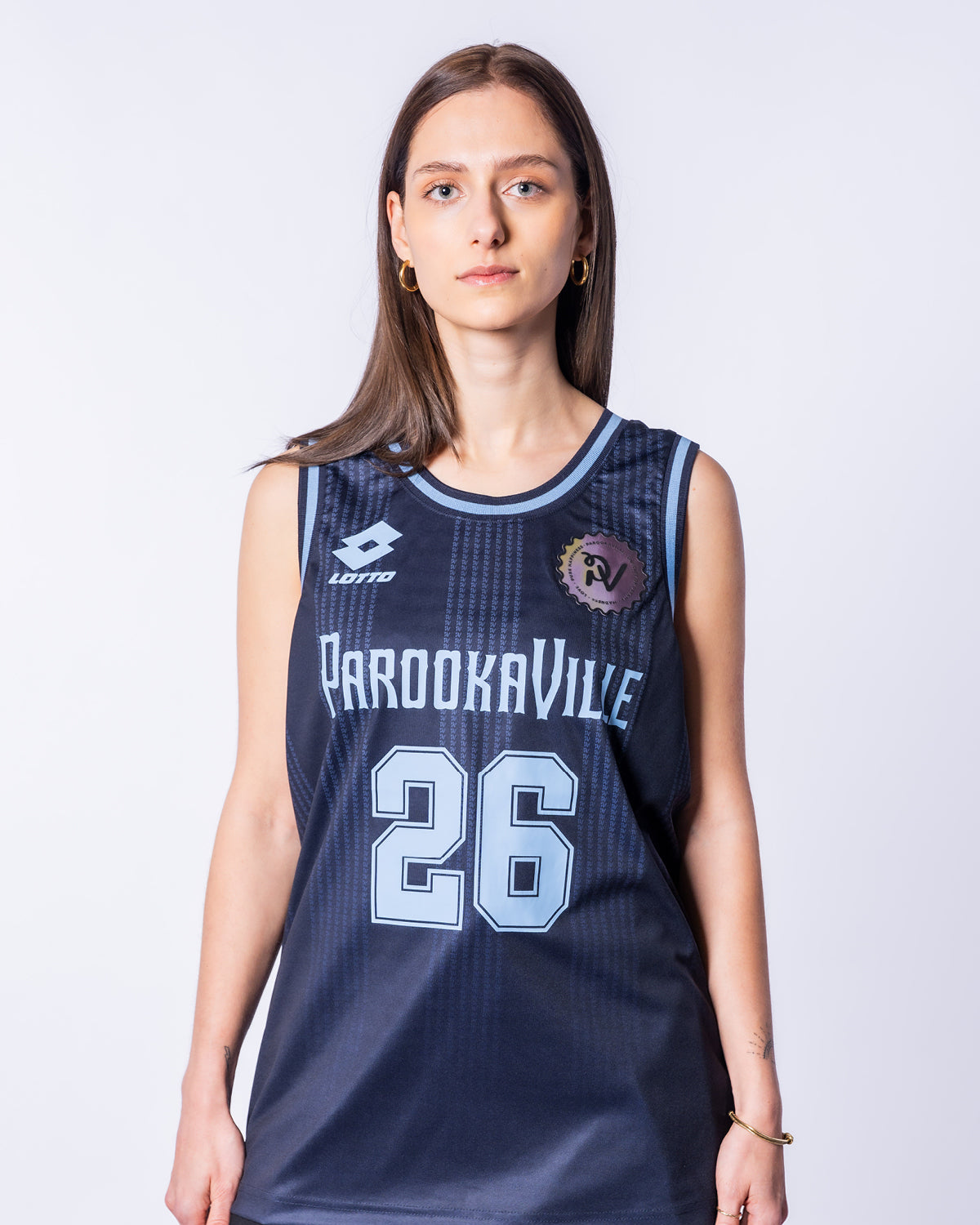 Basketballtrikot - 2026, blau