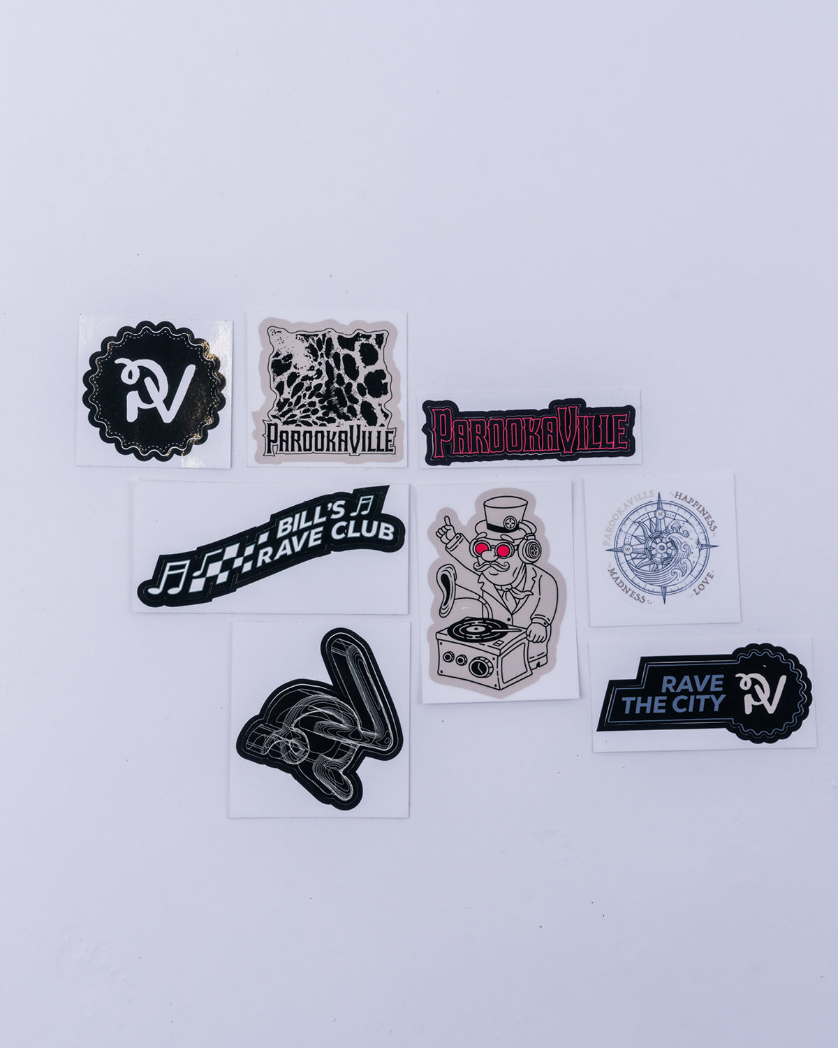 Sticker Set 2026 - 8 Stück