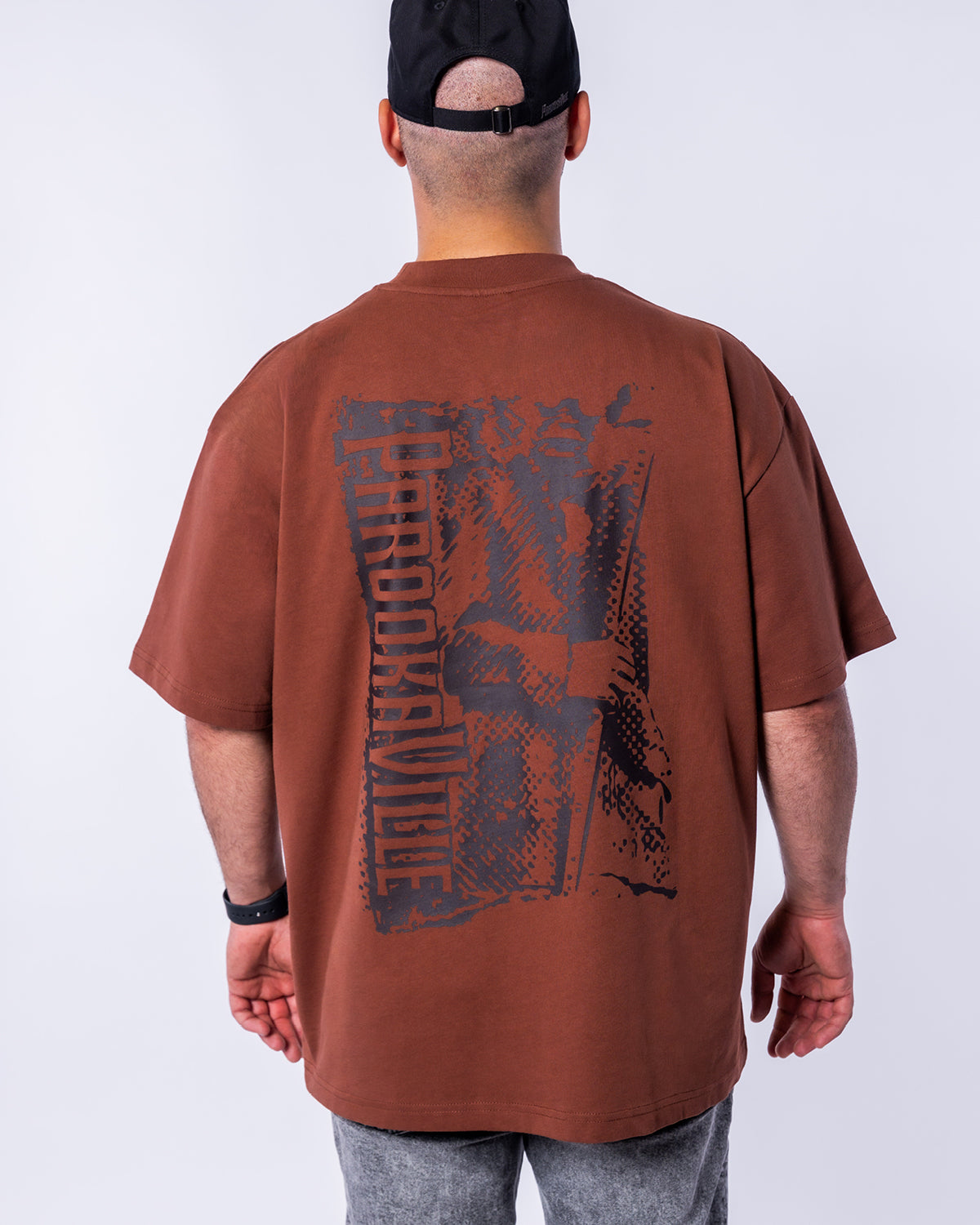T-Shirt - Silhouette, rust