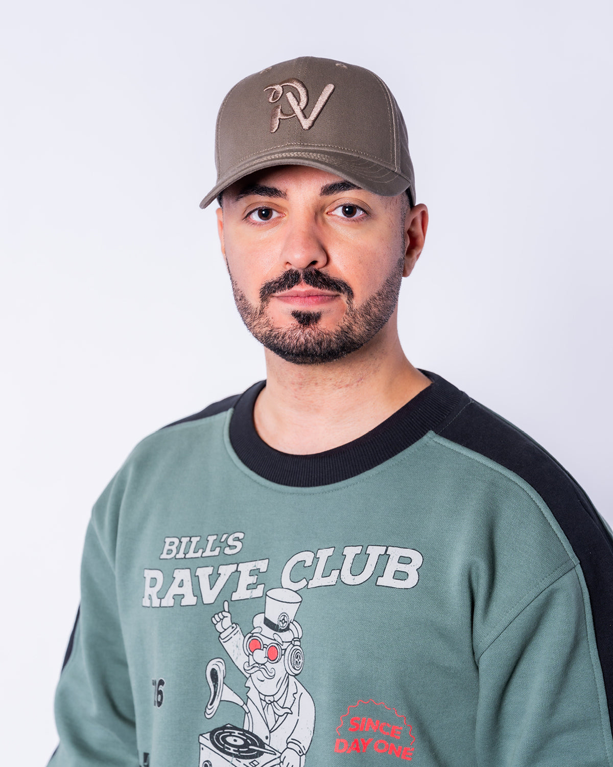 Basecap - PV Monogram, taupe