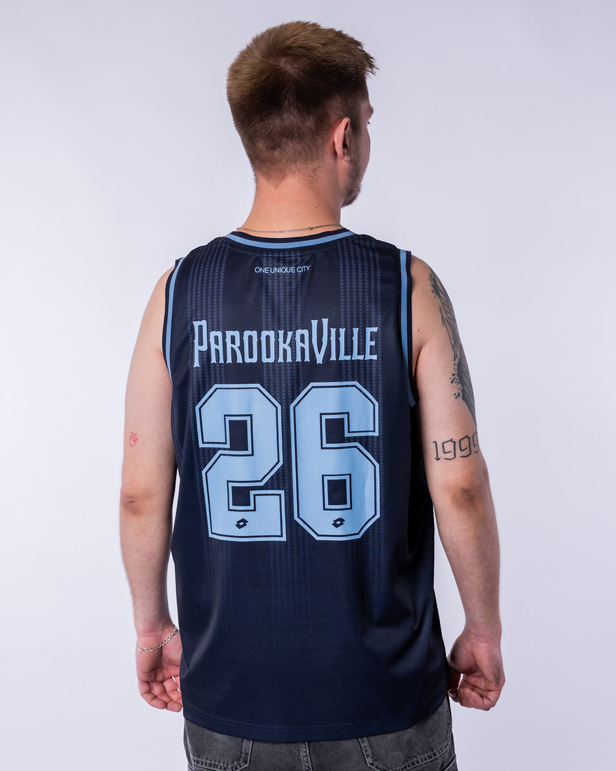 Basketballtrikot - 2026, blau