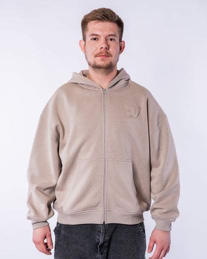 Sweatjacke - Patch
