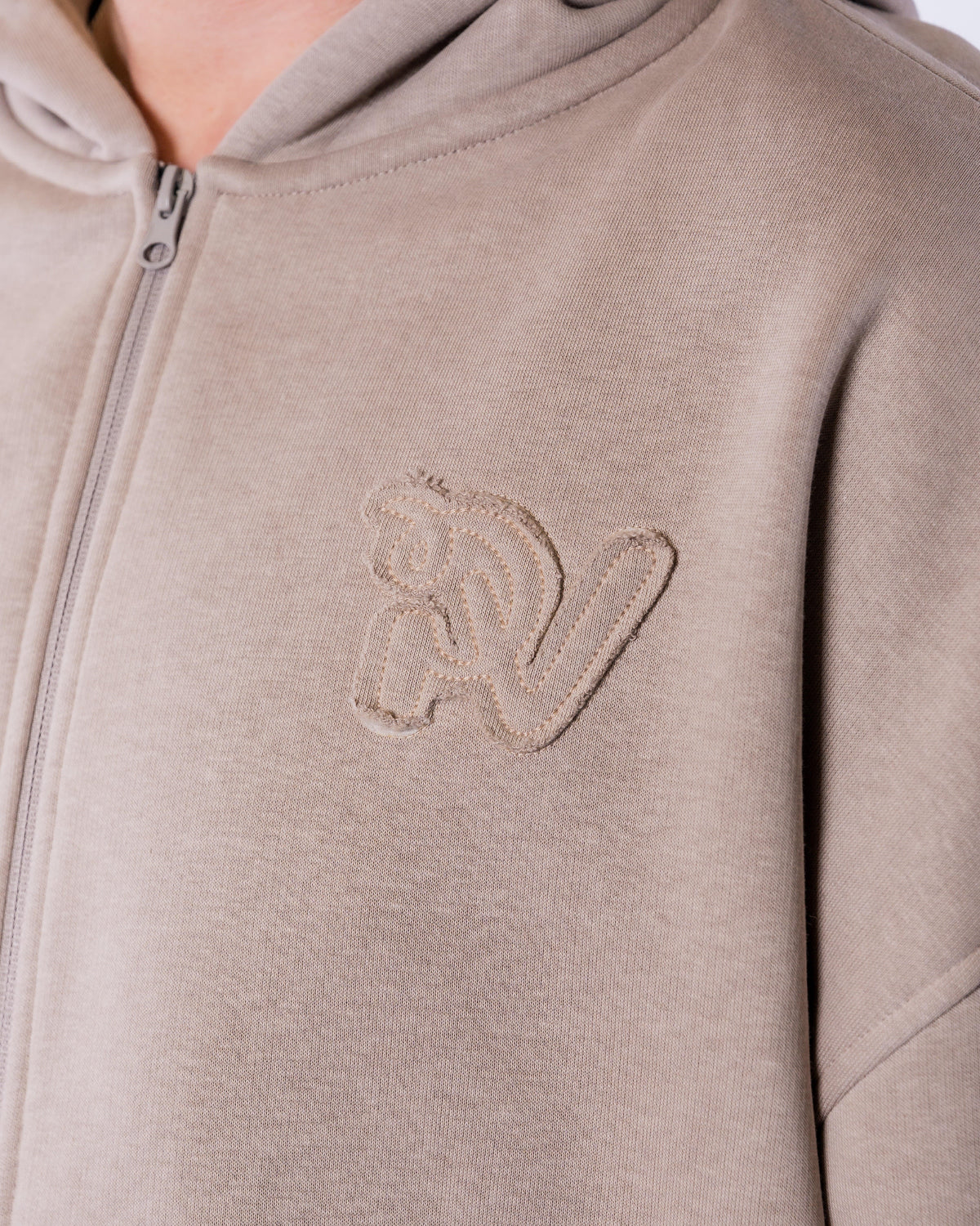 Sweatjacke - Patch