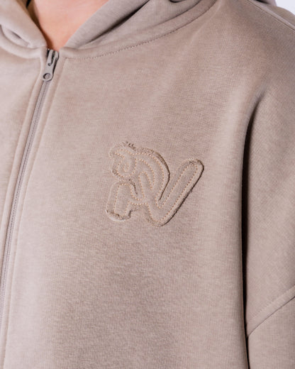 Sweatjacke - Patch