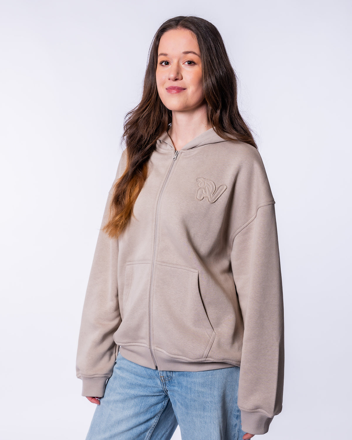 Sweatjacke - Patch