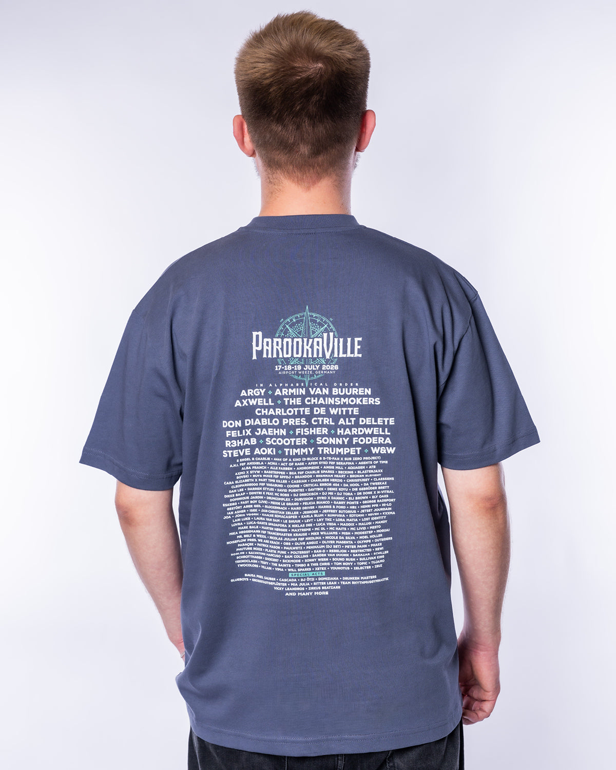 T-Shirt - Line-Up 2026, blau