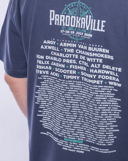 T-Shirt - Line-Up 2026, blau