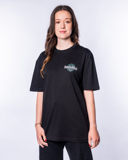 T-Shirt - Line-Up 2026, schwarz