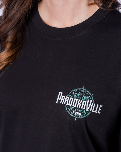 T-Shirt - Line-Up 2026, schwarz