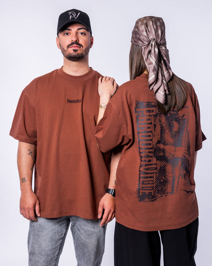 T-Shirt - Silhouette, rust