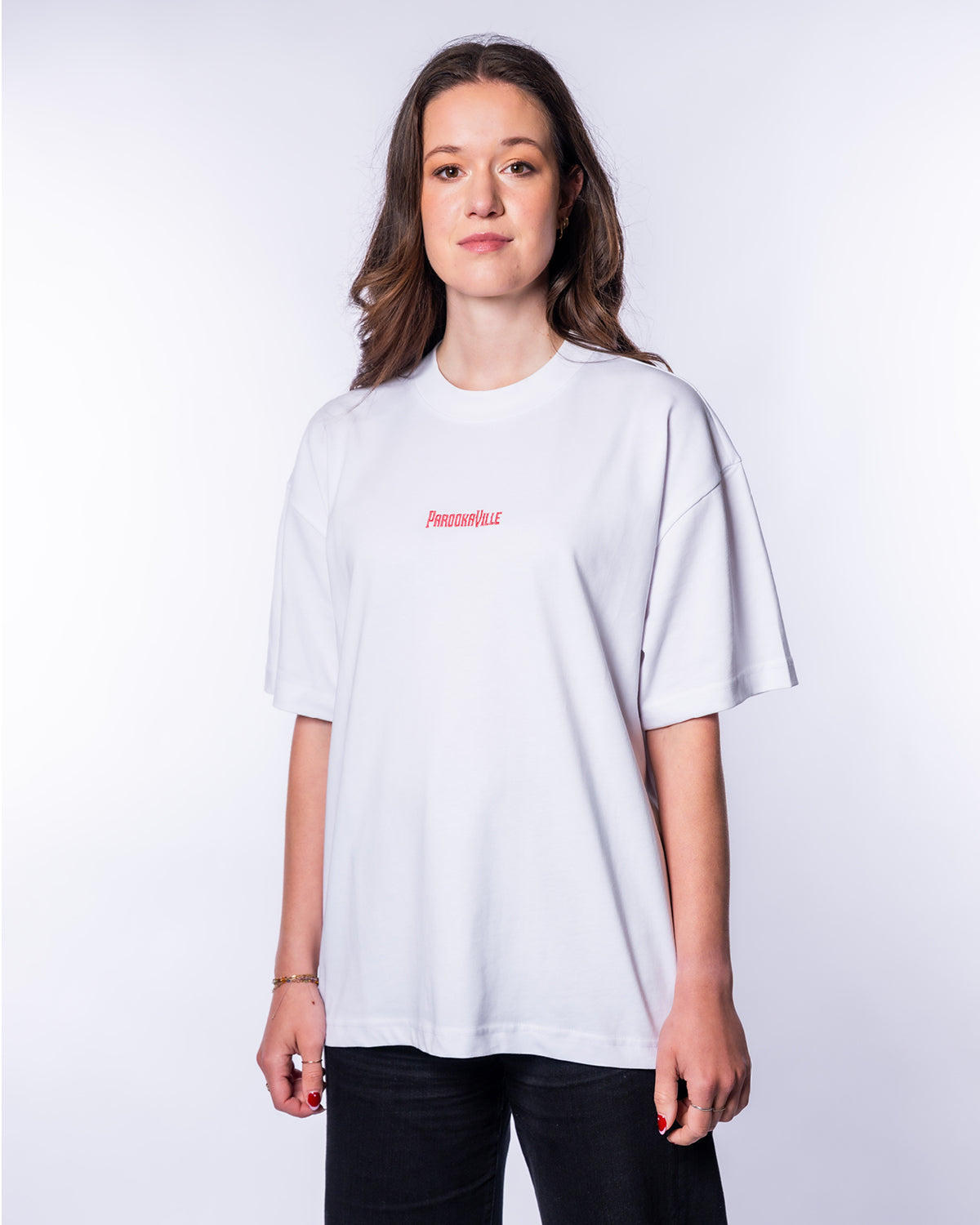 T-Shirt - Silhouette, weiß