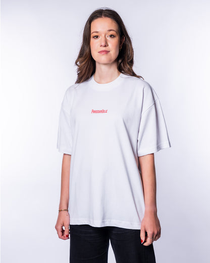 T-Shirt - Silhouette, weiß