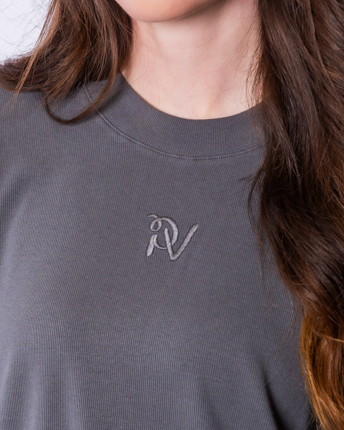 T-Shirt gerippt - PV Monogram